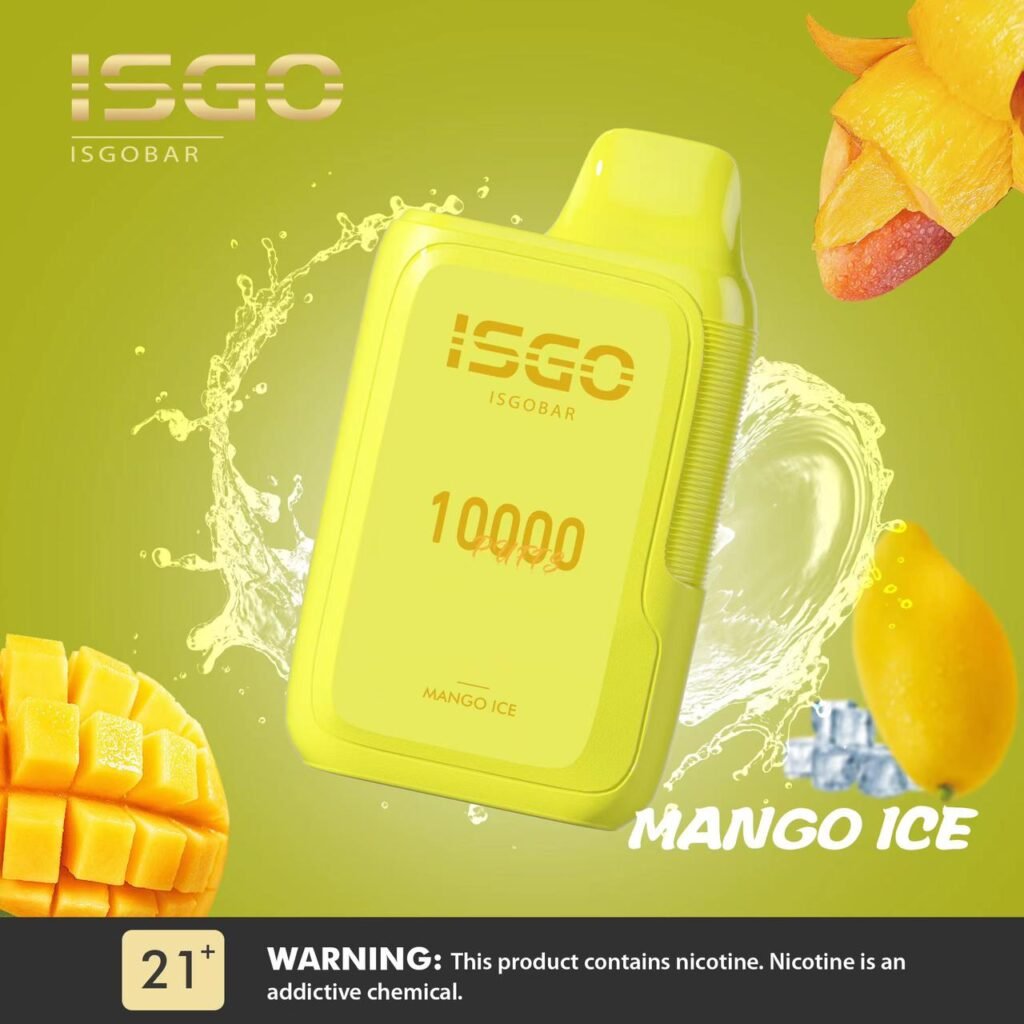 ISGO BAR 10000 PUFF Disposable - Mango Ice