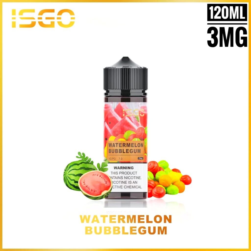 Isgo E Liquid - Watermelon Bubblegum