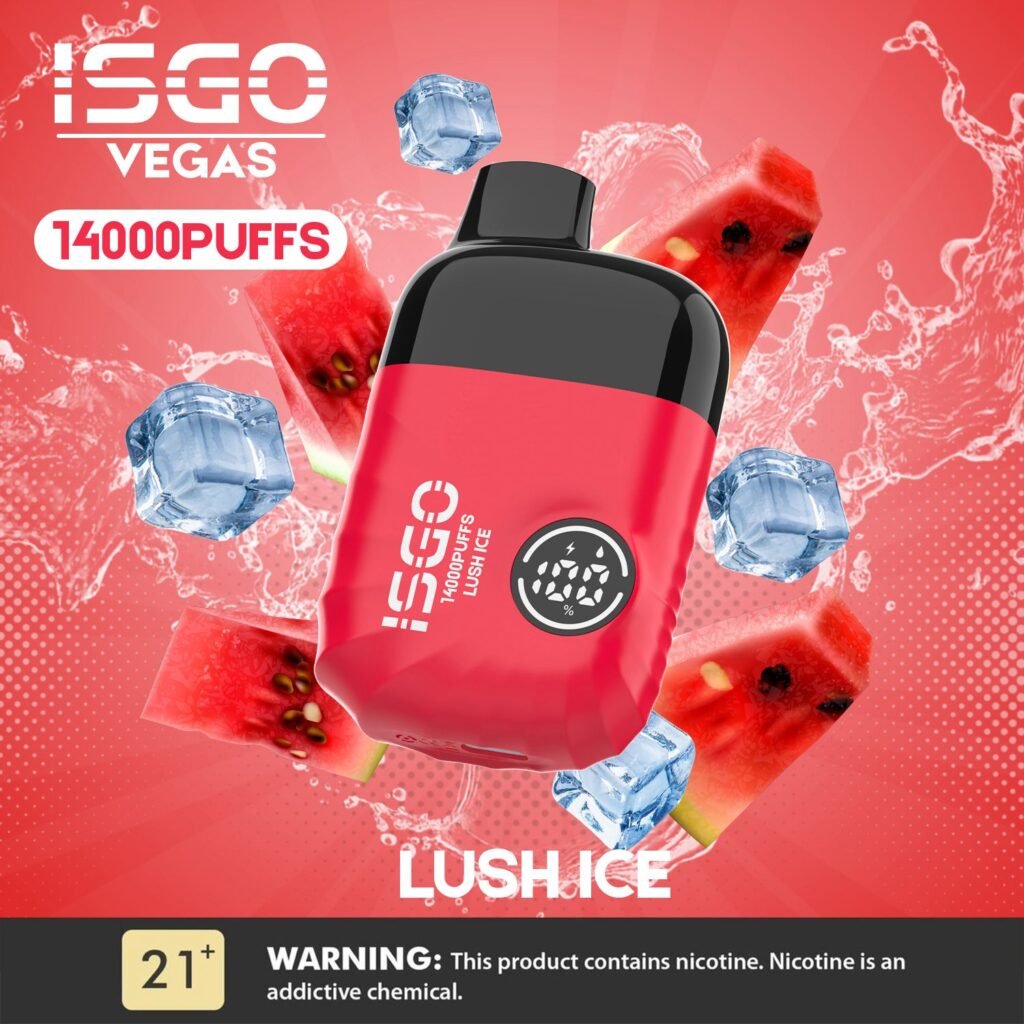 Isgo Vegas 14000 Puffs Disposable Vape - Lush Ice