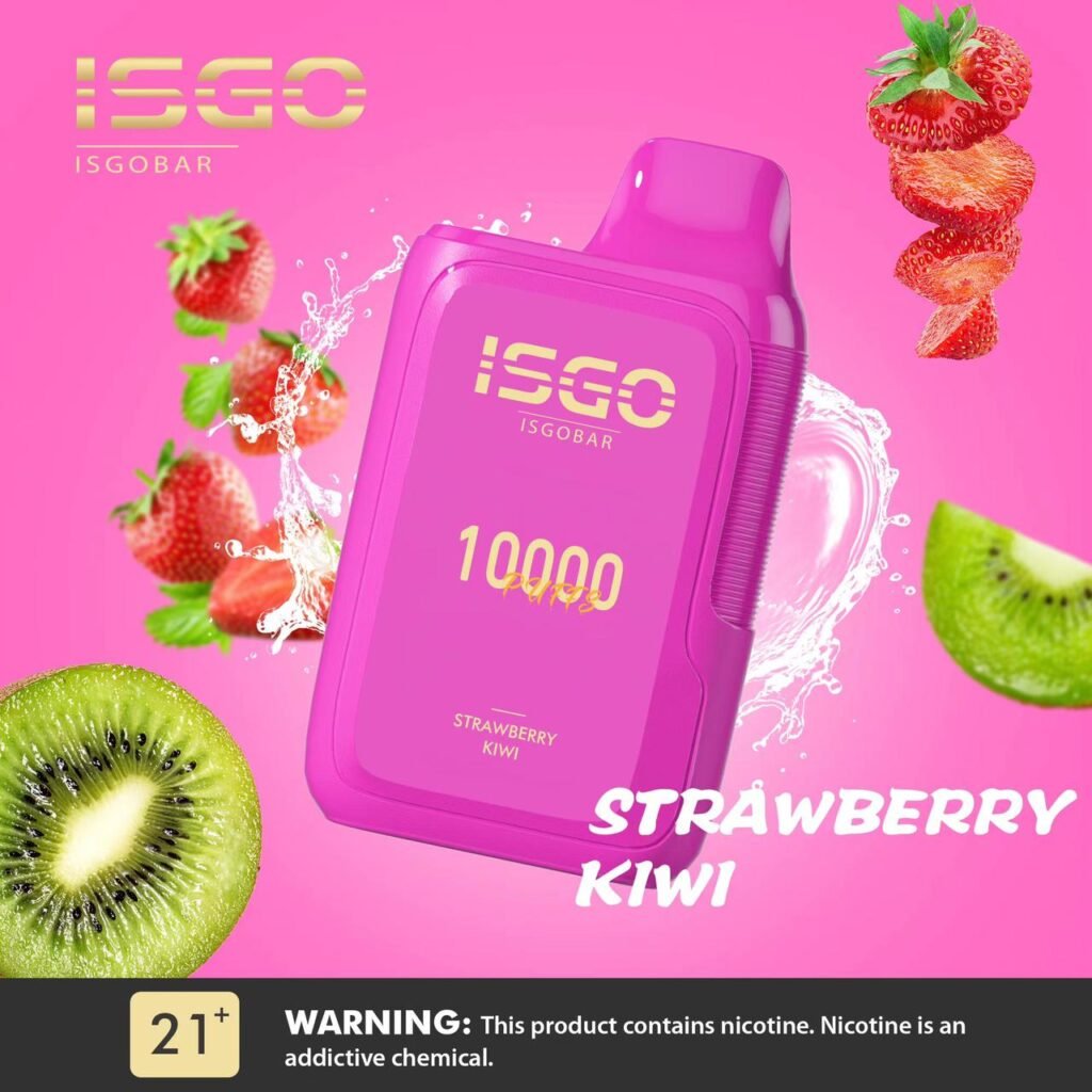 ISGO BAR 10000 PUFF Disposable - Strawberry Kiwi