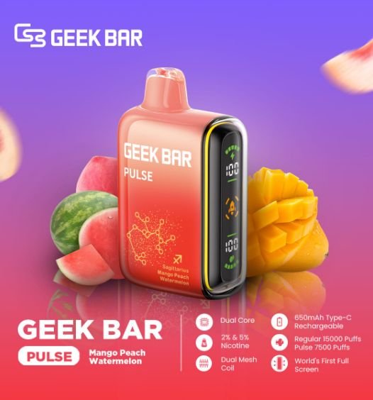 Geek Bar Pulse Disposable - Mango Peach Watermelon