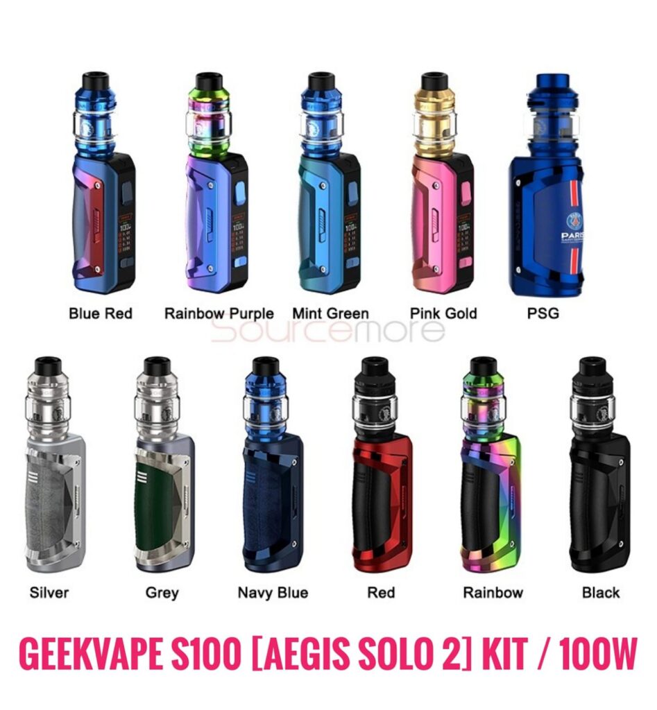 GEEKVAPE S100 AEGIS SOLO 2 STARTER KIT