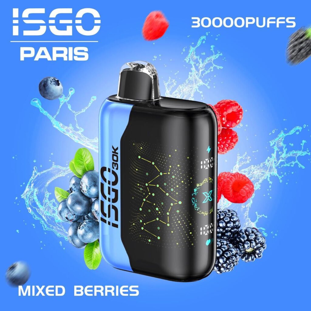 ISGO Paris X 30000 Puffs Disposable Vape Mixed Berries