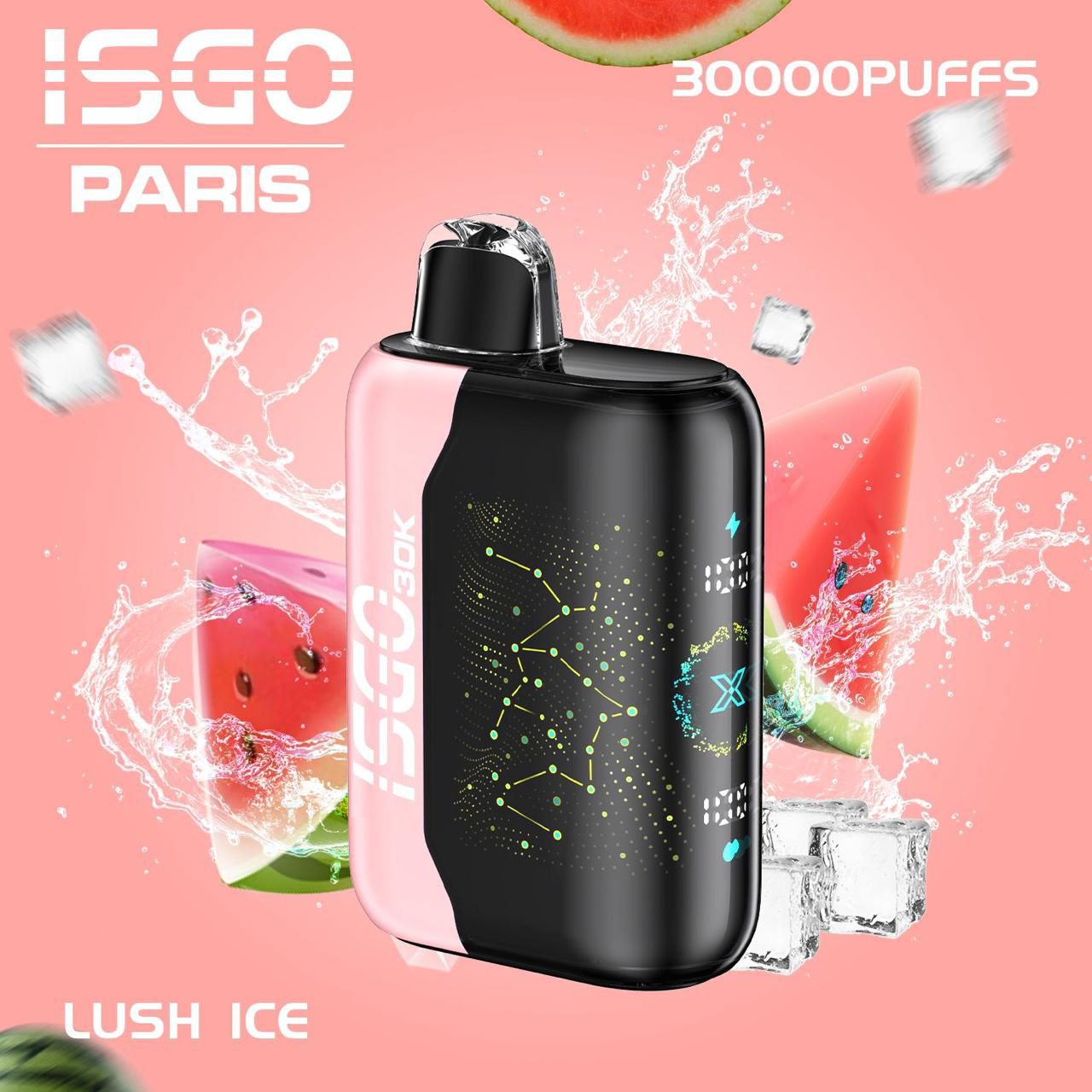 ISGO Paris X 30000 Puffs Disposable Vape Lush Ice