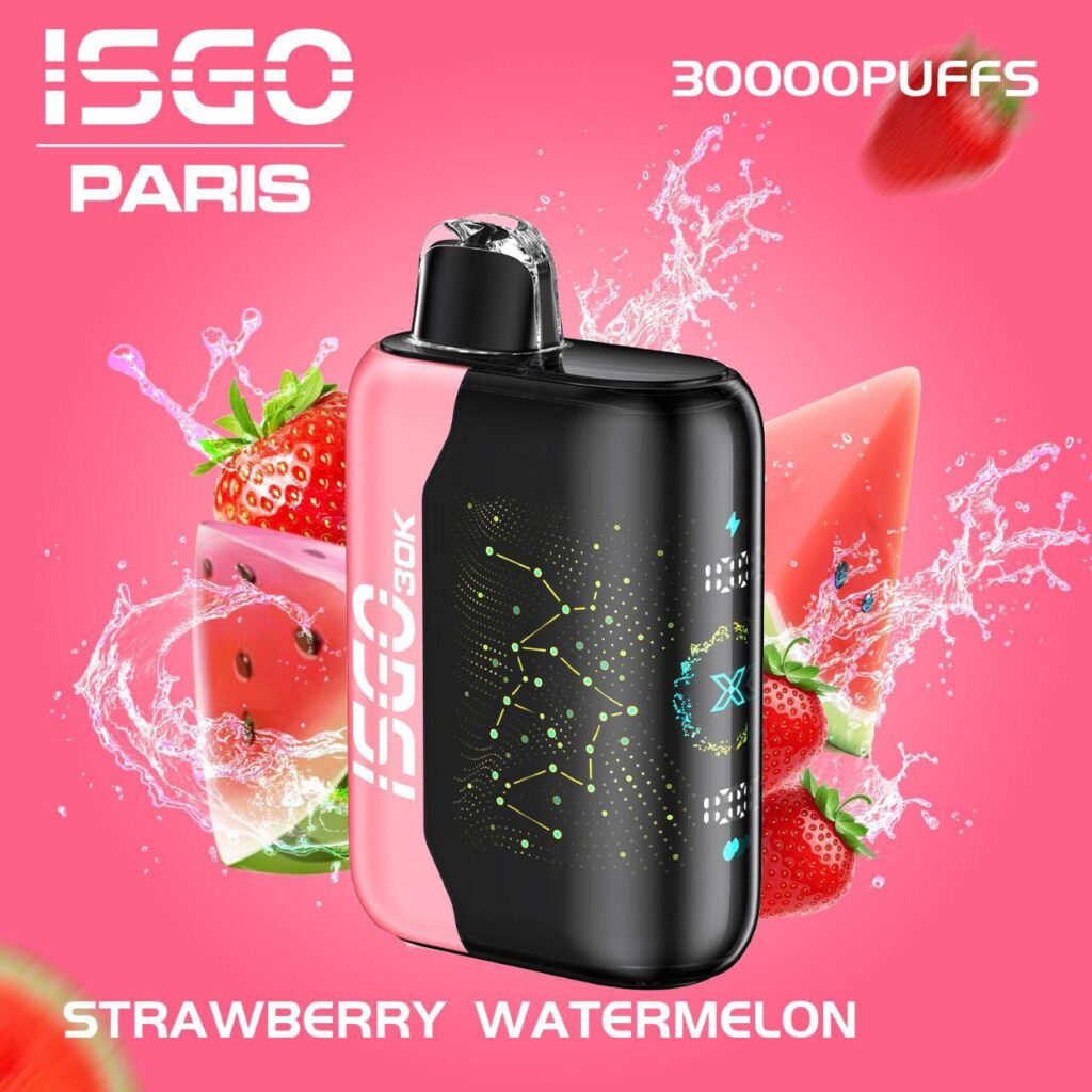 ISGO Paris X 30000 Puffs Disposable Vape Strawberry Watermelon