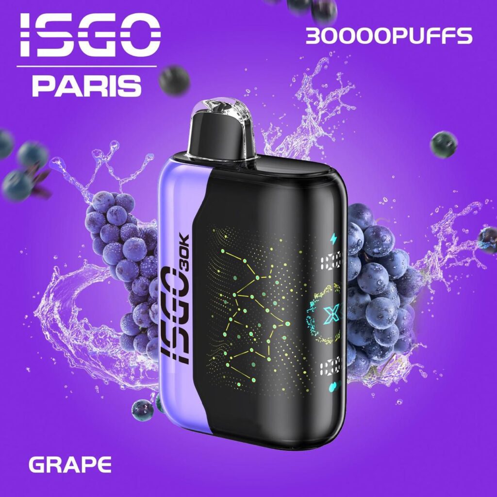 ISGO Paris X 30000 Puffs Disposable Vape Grape