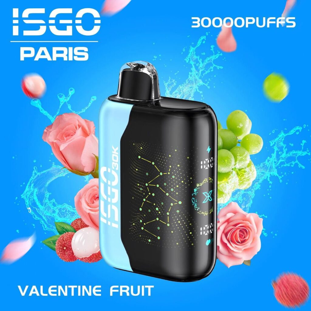 ISGO Paris X 30000 Puffs Disposable Vape Valentine Fruit